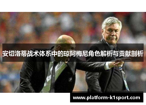 安切洛蒂战术体系中的琼阿梅尼角色解析与贡献剖析